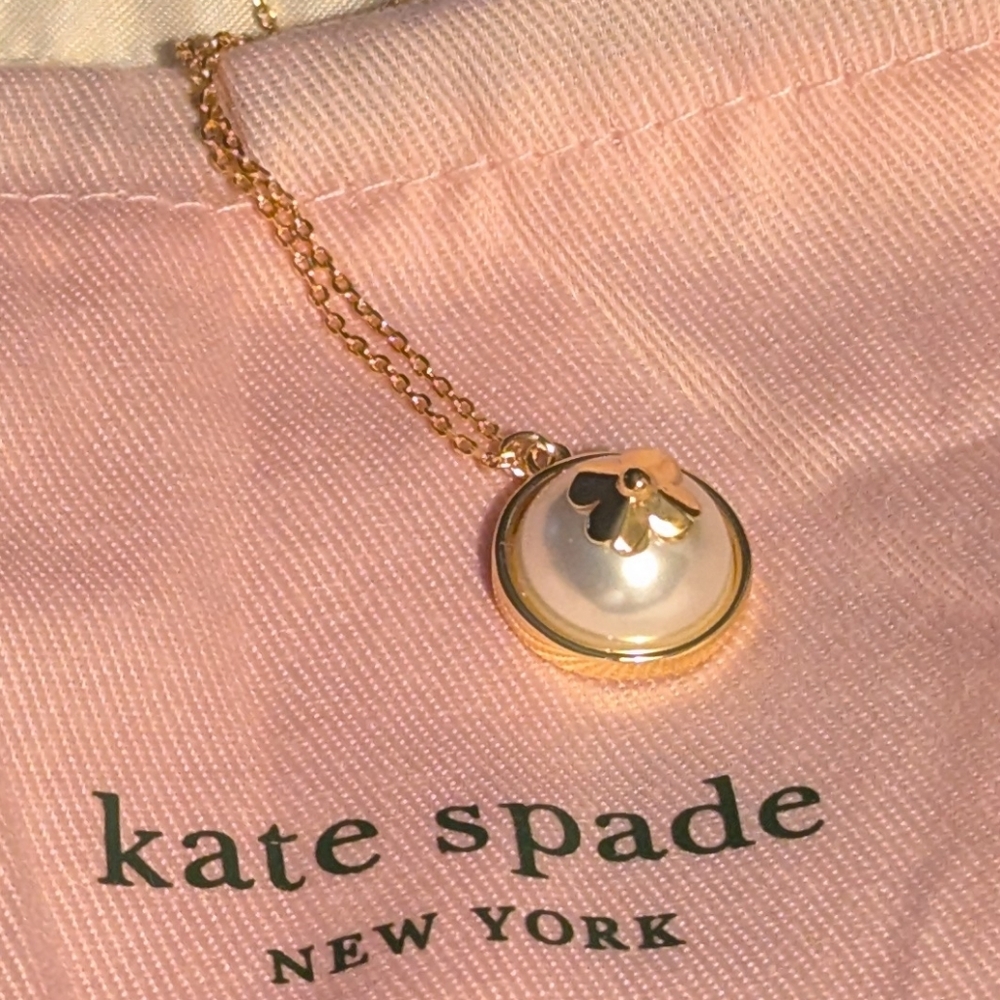 NWT Kate Spade Pearls On Pearls Pendant